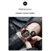Premium Leather Band Men's Watch + Case Included