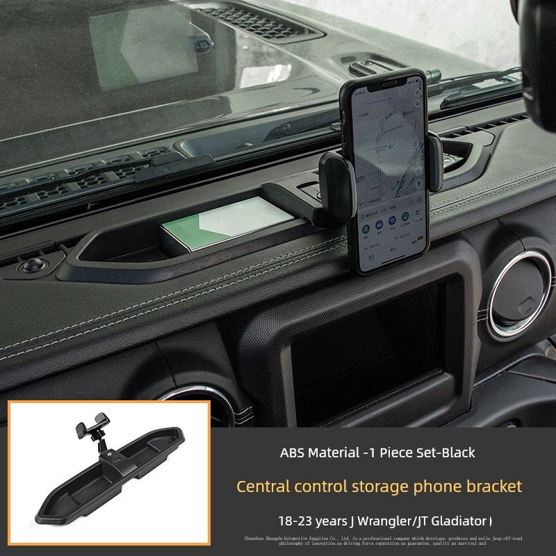 18 Models Wrangler Restoration Metal Walkie-Talkie JL Wrangler Multifunctional Water Cup Bracket Car Phone Holder