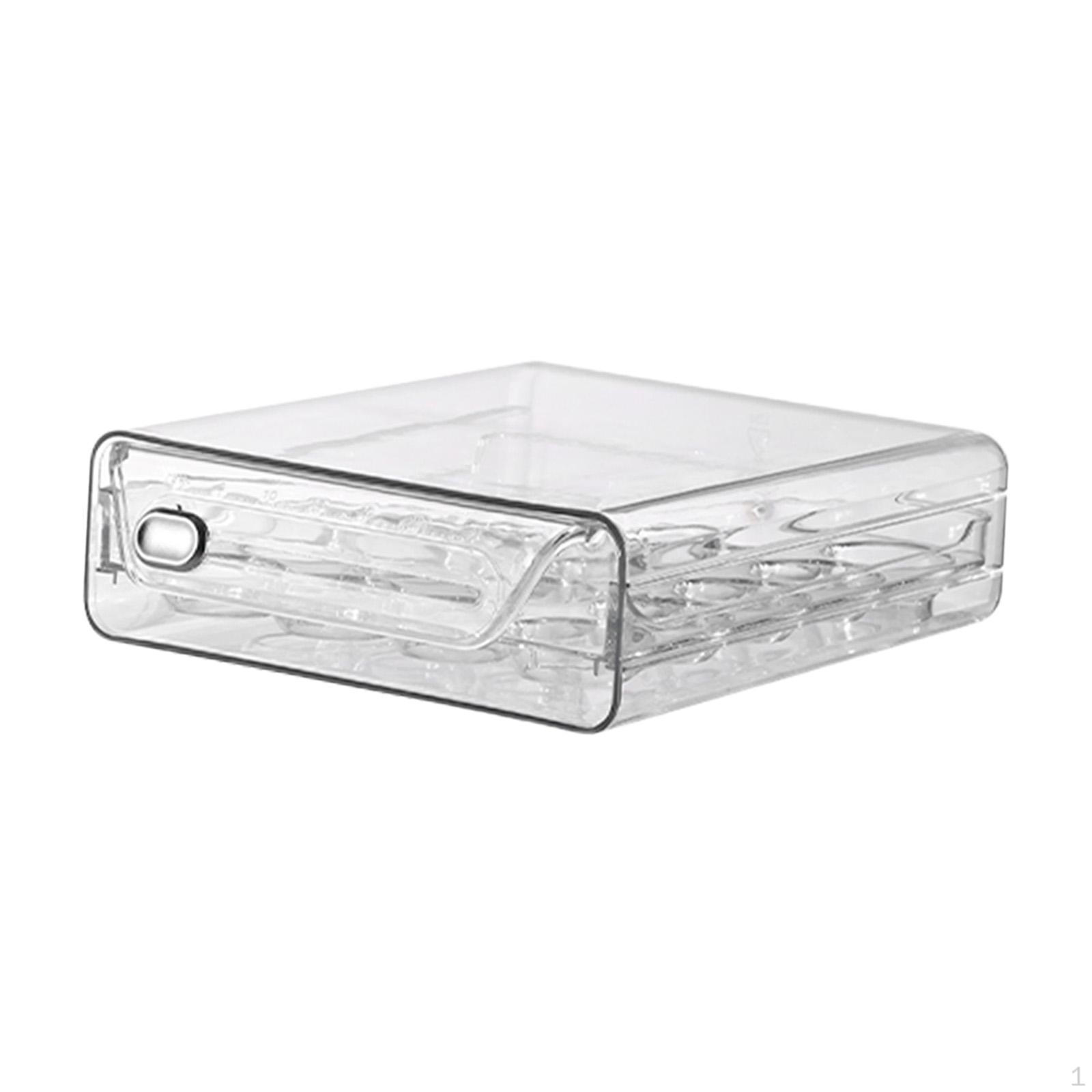 Double Layers Eggs Container Egg Holder Tray Pull Out Save Space Stackable Refrigerator 20 Grids 1640₽