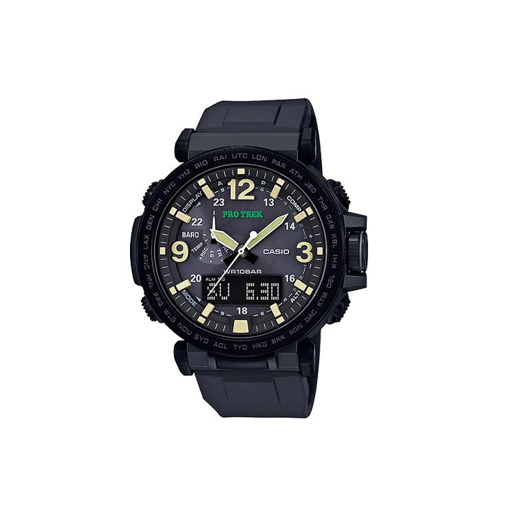 CASIO Men PRO TREK 51.6mm Black Watch PRG-600Y-1 PRG-600Y-1 Black Strap