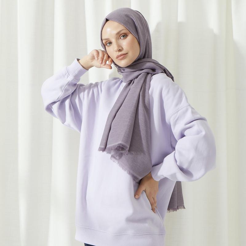 

Шаль Miray Bamboo Cotton Сирень