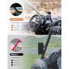 KEMIMOTO X3 Phone Mount, CNC Aluminum Dashboard 360° Adjustable Cell Phone Holder, Compatible With Can-Am Maverick X3 And MAX Models
