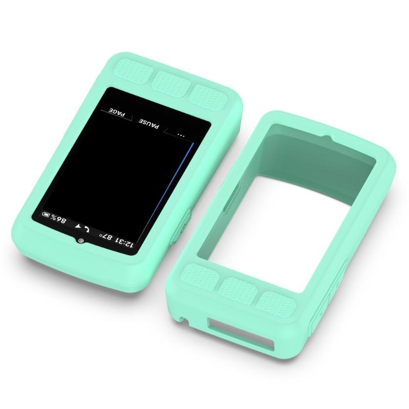 Bicycles Computer Silicone Case for ELEMNT 3 Bike Gadget Protector Ergonomic Cutout Yellowing Resistant Coating