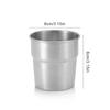 3Pcs 300ml Tea Coffee Milk Mug with Storage Bag Camping Beer Cup Stainless Steel Portable Water Cup for Outdoor Barbecue