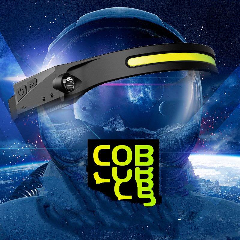 Gesture Sensing COB LED Headlamp