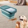 Pet Food Storage Containers Sliding Lid Pet Treat Storage Box Large Rice Box for Daily Use Floor Cabinet Kitchen Pantry Counter