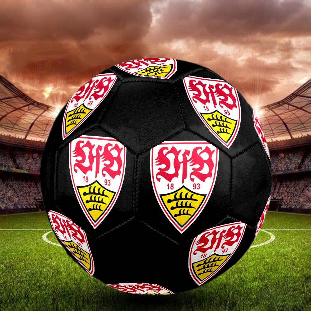 Sportverein Darmstadt Indoor Soccer Ball Colorful Machine Stitched PVC Size 5 Team Training Competition Ready Durable High-Bounce Cool Sports Gift