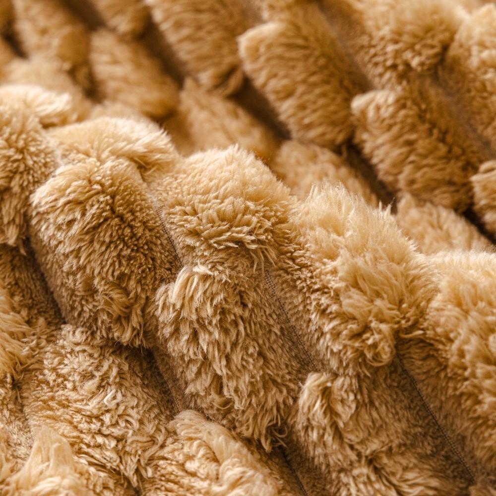 Sofa Cover Sofa Arc Edge Sofa Luxury Non-Slip Seat Soft Thicken Couch Protector Winter Patchwork Fleece Plush Sofa Cushion