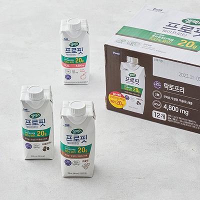 [Cellex] 3 Types of ProFit Whey Protein Drinks (12 Pieces)