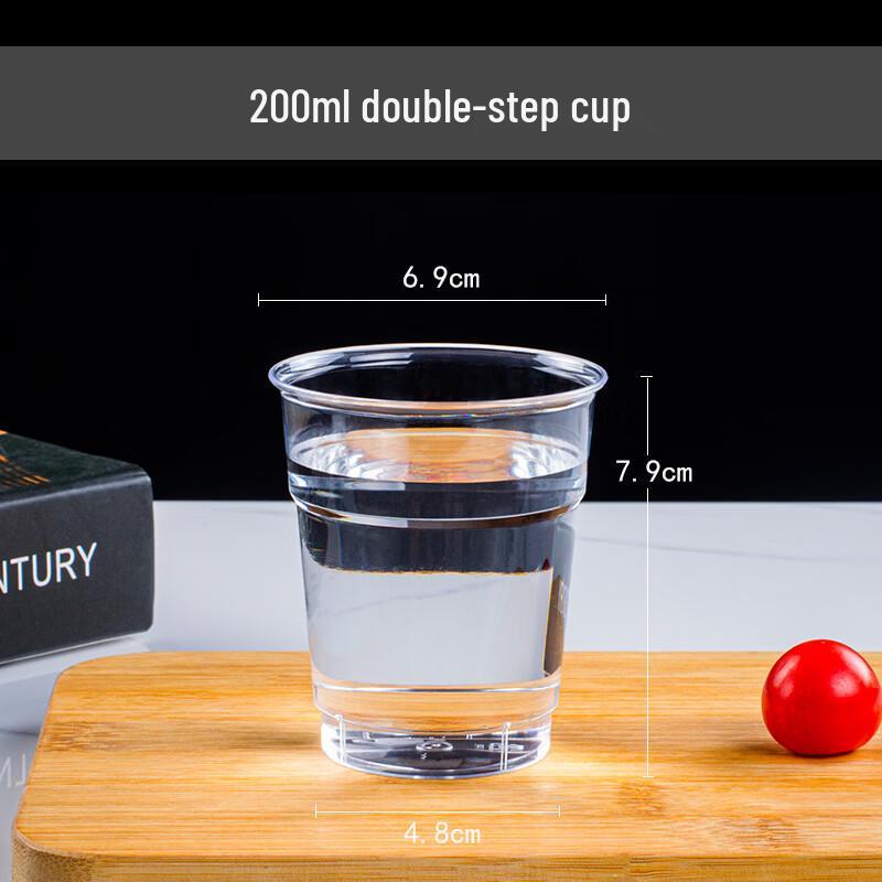 Transparent Disposable Tasting & Serving Cups