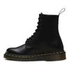 Dr. Martens 1460 Clássicas Botas de 8 Ilhós em Couro Liso Unissex Preto 10072004