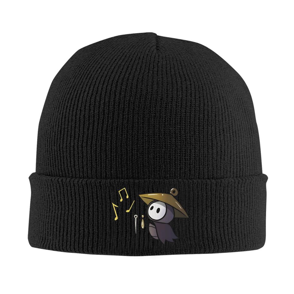 Kawaii Cute Game Hats Autumn Winter Skullies Beanies Fashion Hollow Knight  Cap Female Male Acrylic Knitted Caps
