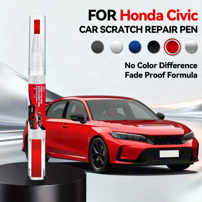 

OPRTAMG Brand For HONDA CIVIC Touch Up Paint Wheel Repair Kit Quick And Easy Wheel Scratch Repair Rim Paint For Car Wheel Repair червоний