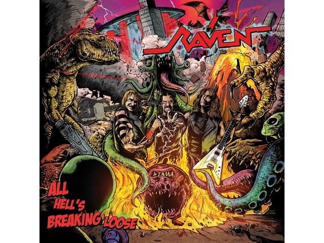 

[CD] ALL HELL S BREAKING LOOSE WITH BONUS TRACK Japan Edition RAVEN KICP4053 NEW