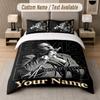 Custom Bedding Set Elvis Presley Pattern, Print Name Text 1 Duvet Cover Plus 2 Pillowcases Home Textile