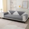 1pc Rhomb Quilted Non-Slip Sofa Cushion Cover, Slipcovers Protect your Living Room Couch Soft and Durable