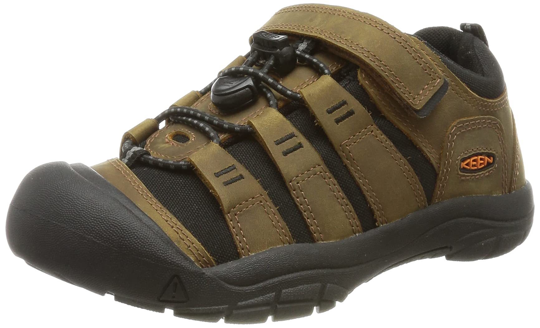 

KEEN Newport Shoe (Current Model) Toddler/Kids Sneakers (Sizes 11.5-14.5cm), Bison/Black, Size 11.5cm
