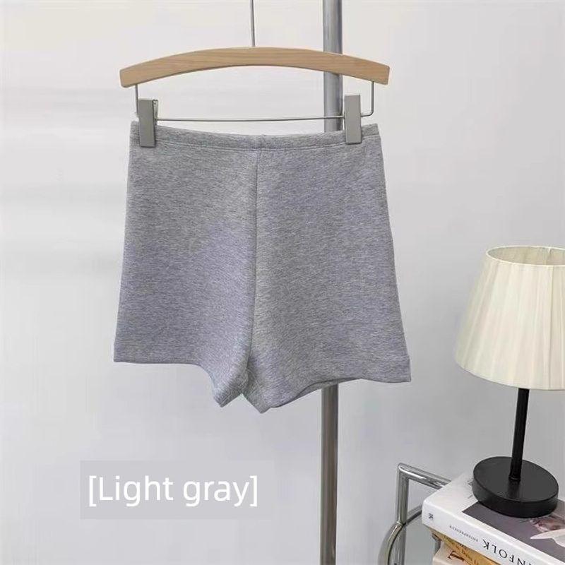 Plus-Size American-Style Shorts for Women, Safety Shorts for Curvy Figures, Slimming Hot Pants, 2026 New Model Gray M