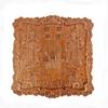 Peach Wood Door Gods Carving Pendant Ornament - Shen Tu Yu Lei Home Decoration Handicraft