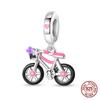 Copper Car Bicycle Romantic Travel Charm Bead Charms Compatible With Authentic Bracelets Do It Yourself Jewellery Making Ideal For Women Gift