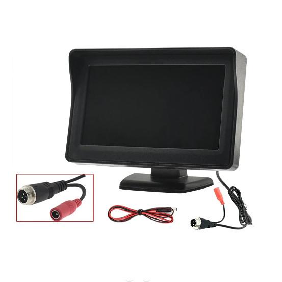 

Car monitor 4.3-inch screen, used for rear view reversing camera TFT LCD to display high-definition digital color 4.3-inch PAL/N monitor
