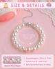 White Pearl Chain Bracelet Adjustable Lobster Buckle Easter Gift Ladies Xiaoxiangfeng Pearl Bracelet