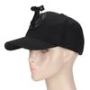 Sports Camera Hat Hands Free Soft Lightweight Black Action Camera Mount Hat for Hero Series
