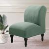 Armless Chair Cover Single Sofa Slipcover Modern Accent Stretch Chair Covers Elastic Cheap Couch Protector Cover For Home Hotel