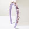 Modisches barockes Strass-Stirnband Glänzende verstellbare Haaraccessoires Koreanisches Kopfschmuck Modenschauen