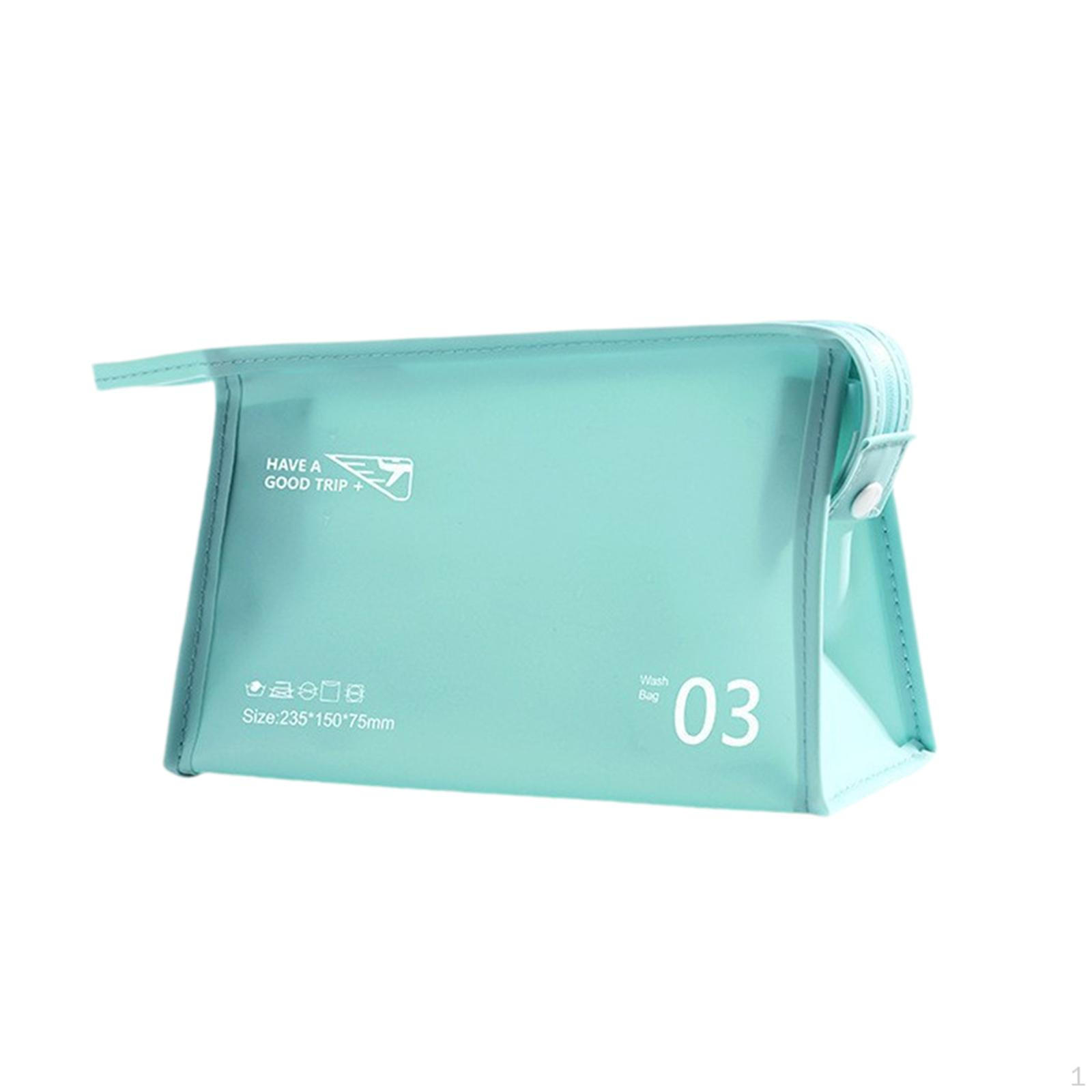 Toiletry Bag for Travel,Portable,PVC,Travel Accessories Waterproof with Zipper Pouch Makeup Cosmetic