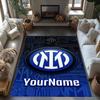 Inter Milan Customize Your Name Floor Mat Perfect for Entryway Balcony Decorate Room Bedrooms Antislip Carpet Decorate Offices