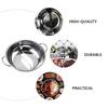 Pot Hot Shabu Divider Stainless Steel Cooking Cooker Induction Hotpot Divided Kitchen Cookware Flavor Pan Two Chinese Soup Dual