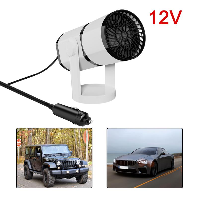 12V 12/24V Car Heater 2 In 1 Car Heater Heating Cooling Fan Fast Heating Quickly Defrost Defogger Car Accessories