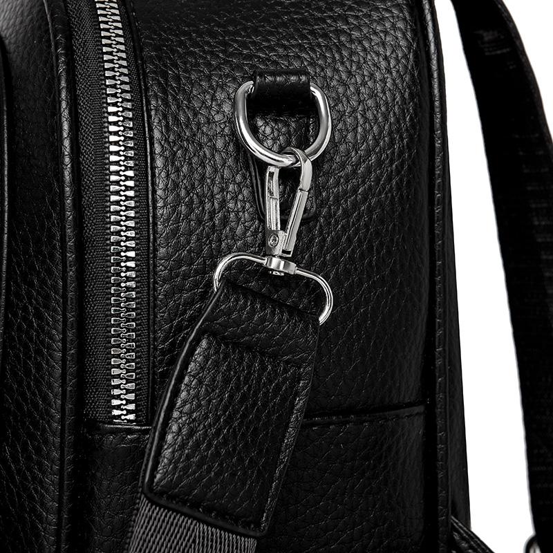 Sac à dos étudiant en PU pour femme