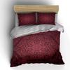 Elegant Patterned 3-Piece Decoration Set Soft Comfortable Duvet Cover Bedding Set Included 1*Duvet Cover & 2*Pillowcases Gift