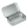 Card Storage Box Multifunction Accessories Portable Iron Rectangular Organizer Container Durable