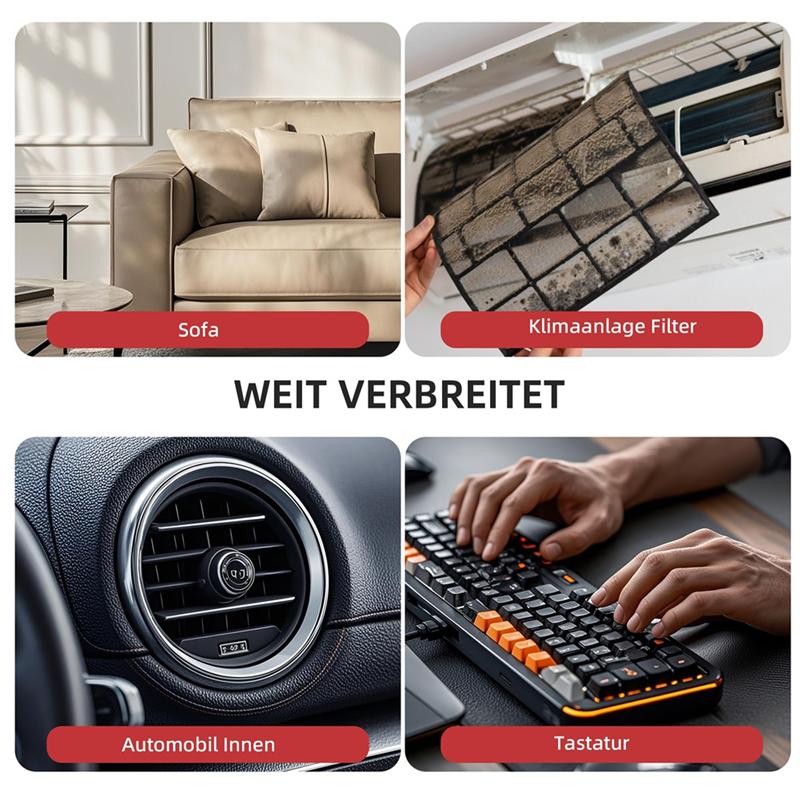 A78E-Vacuum Cleaner Accessory Set, Universal Nozzles 32-35 Mm, Including Crevice Nozzle, Car Nozzle And Upholstery Brush