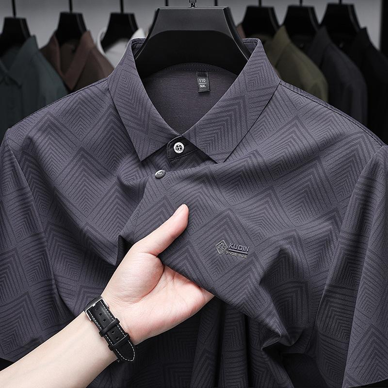 Summer Men's Short Sleeve Shirt Casual Versatile Top