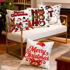 Christmas cheer squad  design Cushions Pillowcase Polyester Cushion Cover Throw Pillow Pillowcover Home Car Sofa Decor