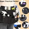 New Multiple Pockets Home Cleaning Apron Waterproof Multifunction Barber Half Apron Portable Outdoor Pet Grooming Apron