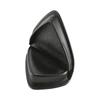 Prada Triangle metal triangle logo zipper leather wallet men's black