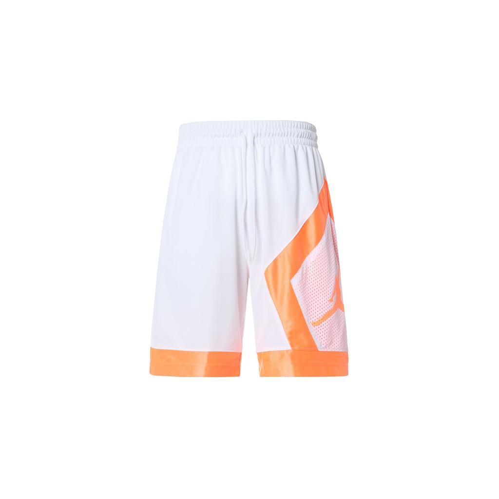 Jordan Jumpman Diamond Mesh Panel Basketball Shorts Men Bottoms White AV3207-102