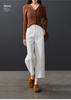 Sew Design Casual Wide Leg Pants for Women In Spring 2026, Fashionable, Loose and Versatile, Slimming and Casual Cropped Pants
