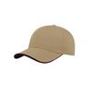 Atlantis Zoom Piping Sandwich Sports 6 Panel Contrast Baseball Cap