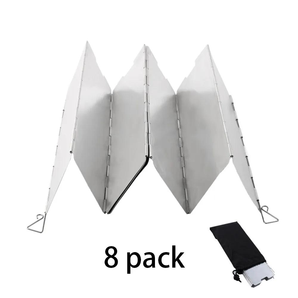 

Car Foldable Wind Protector Outdoor Gas Stove Windshield Foldable Gas Heater Camping Burner Survival Accessoreis Camper Supplie