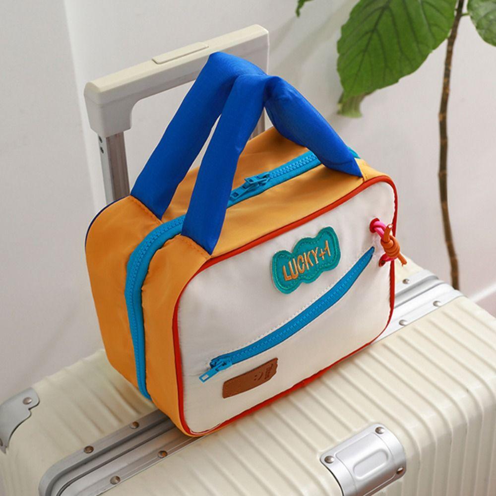 Large Capacity Makeup Pouch Bag Korean Style Travel Wash Bag Outdoor