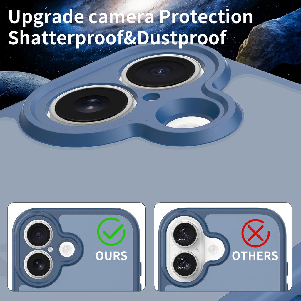 Für Apple 17pm Magnetische Mattierte Handyhülle für IPhone16 All-inclusive Feines Loch Sturzsicher Gerade Kante Airbag Schutzhülle