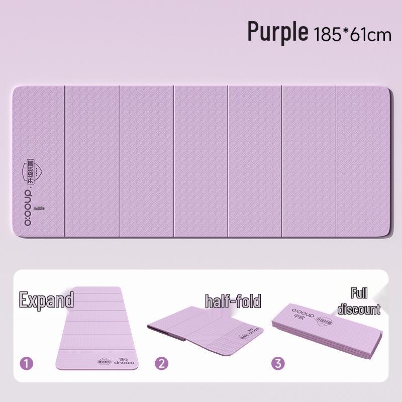 Extra-Wide Thickened TPE Yoga Mat for Fitness, Exercise, and Home Use - Classic Model