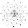 VidaXL Wall Clock Quartz Movement Modern Design Living Room Pendulum Clock 50642