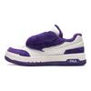 FILA Mix Shell Shoes Warm Non-Slip Shock Absorbing Wear-Resistant Low-Top Skate Shoes Men sneaker Purple F12M244205FWW